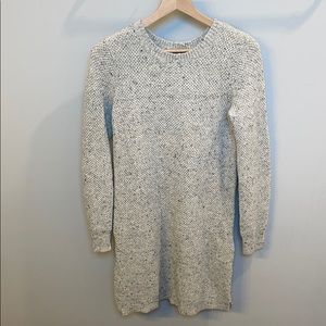 Madewell Merino Wool Button Back Sweater Dress